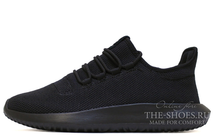 Кроссовки Adidas Tubular Shadow Knit Black Core CG4562 черные