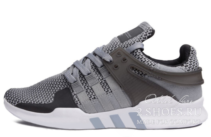 Кроссовки ADIDAS Equipment Support Adv Grey Core Black BA8325 серые