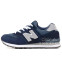 Кроссовки женские New Balance 574 Blue Grey Silver