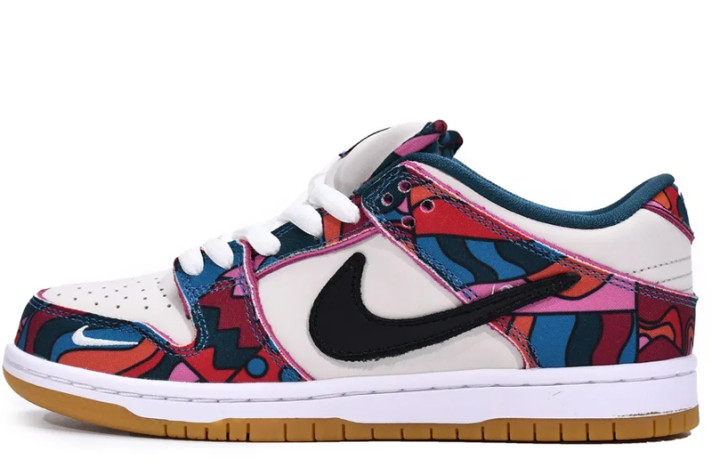 Кроссовки Nike Dunk SB Low Parra Abstract Art DH7695-600 разноцветные