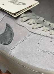 Кроссовки Nike Air Force 1 Low Reigning Champ LV8 Light Grey живое фото 3