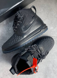 Кроссовки Nike Lunar Force 1 DUCKBOOT 17 Black Anthracite живое фото 2
