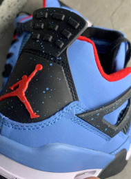 Кроссовки Nike Air Jordan 4 (IV) Travis Scott Cactus Jack живое фото 4
