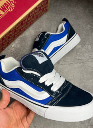 Кеды Vans Khu Skool Navy White живое фото 3